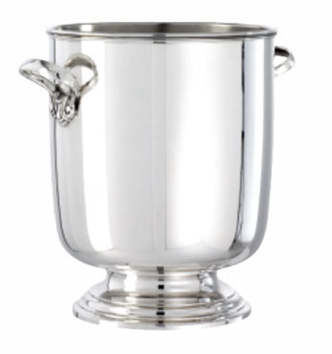 Contour 8" x 10"H Wine Cooler, nickel-silver plated
