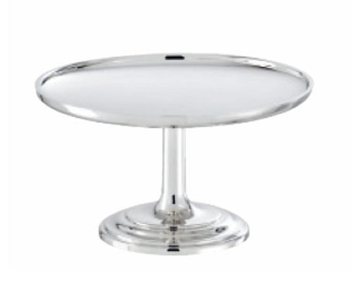 Contour 5" x 2-3/4"H Fruit Stand, nickel-silver plated