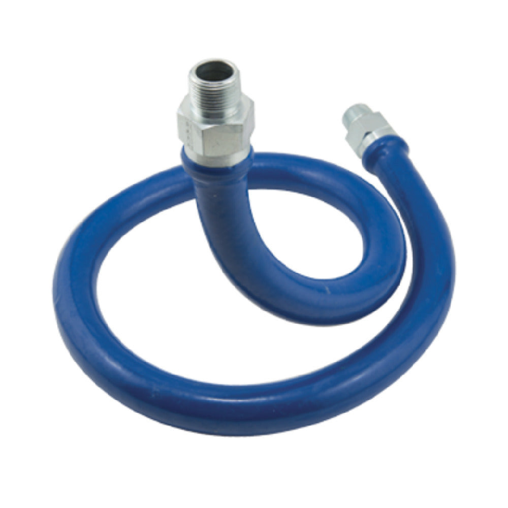 1/2"D Blue Hose™ Moveable Gas Connector Hose 24"L, Stainless Steel Braid, Retail Box