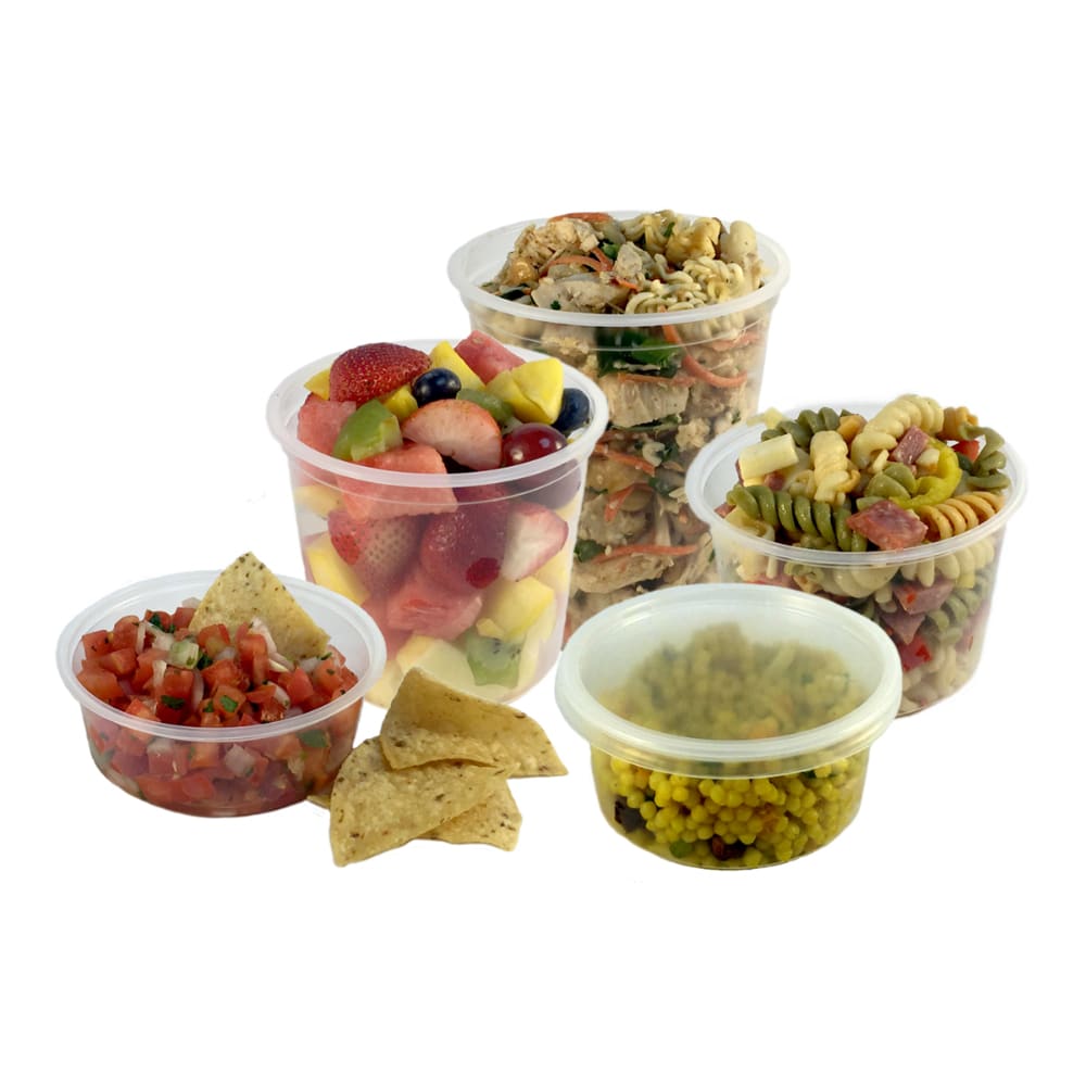 8 oz. Clear Deli Container