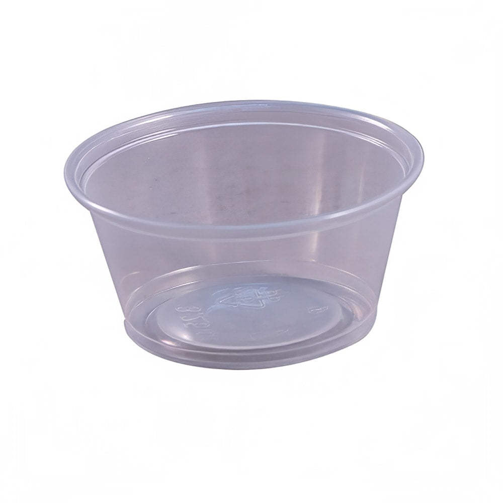 3.25 oz. Clear Plastic Portion Cup