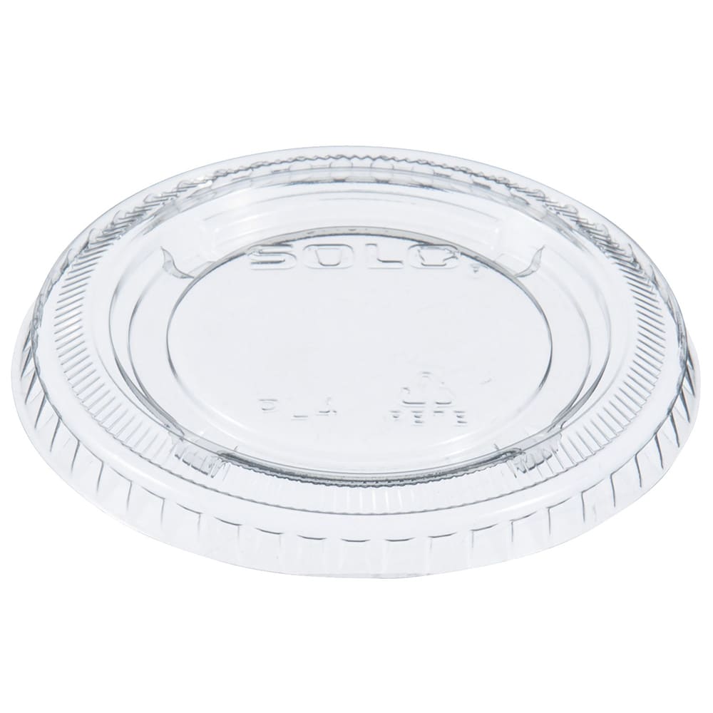 Clear Plastic Soufflé Cup Lid