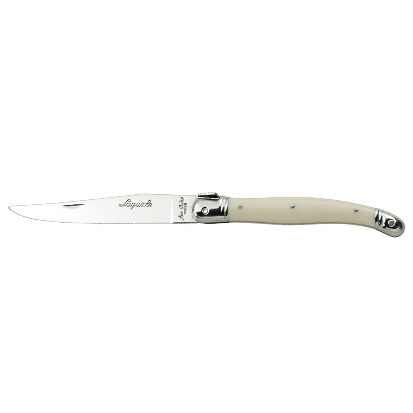 Sharpened Blade Steak Knife L 9.0" Laguiole Ivory