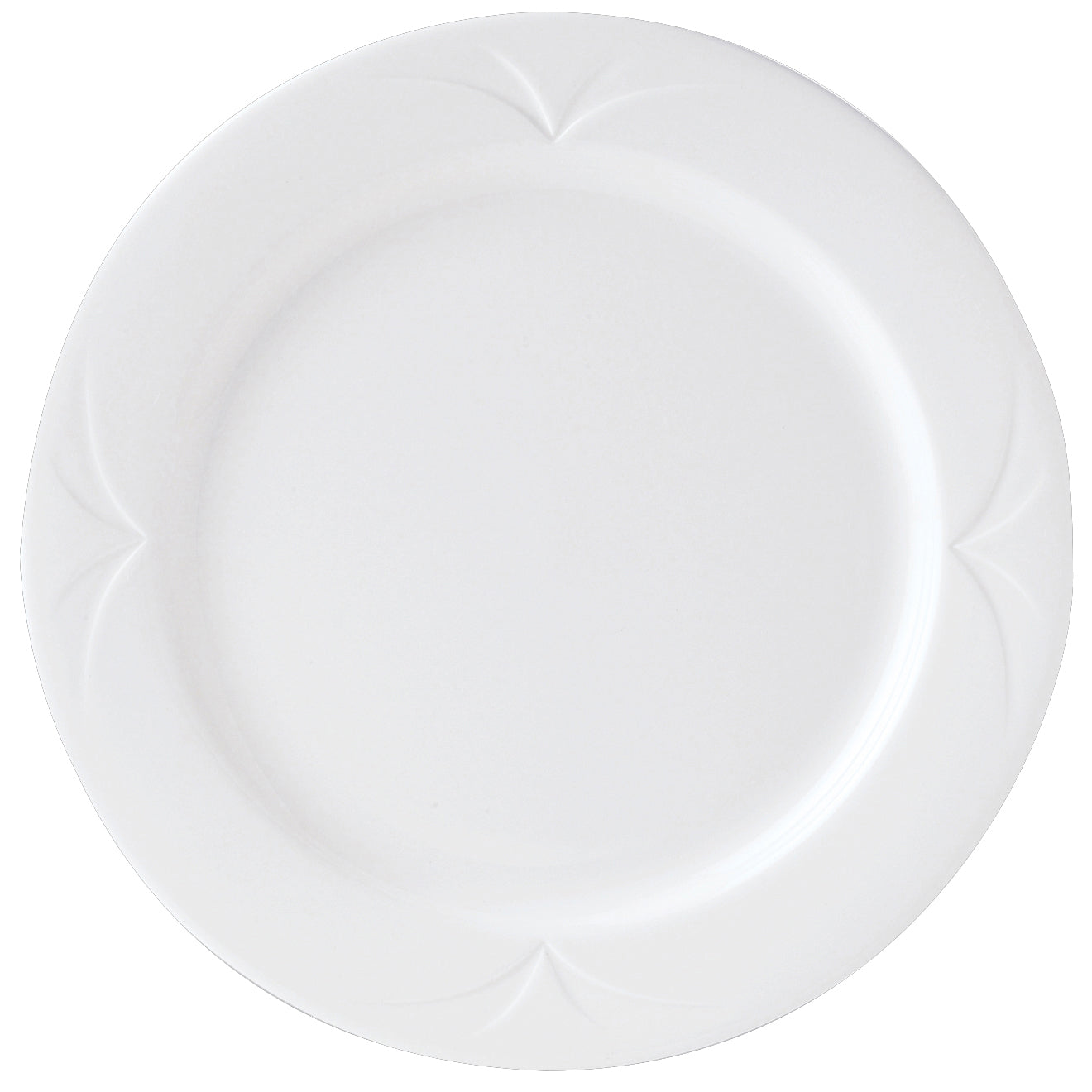 Plate 10.62" Dia. Bianco