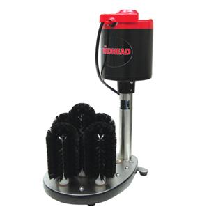 Redhead Electric Glass Washer, 5-Brush, 1/3 HP