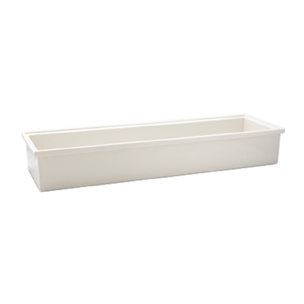 3 Qt.. Rectangular Smart Bowl, Pearl White