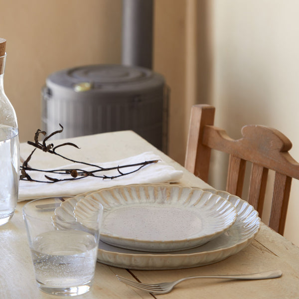 Mallorca 8-5/8" Salad Plate, Sand Beige
