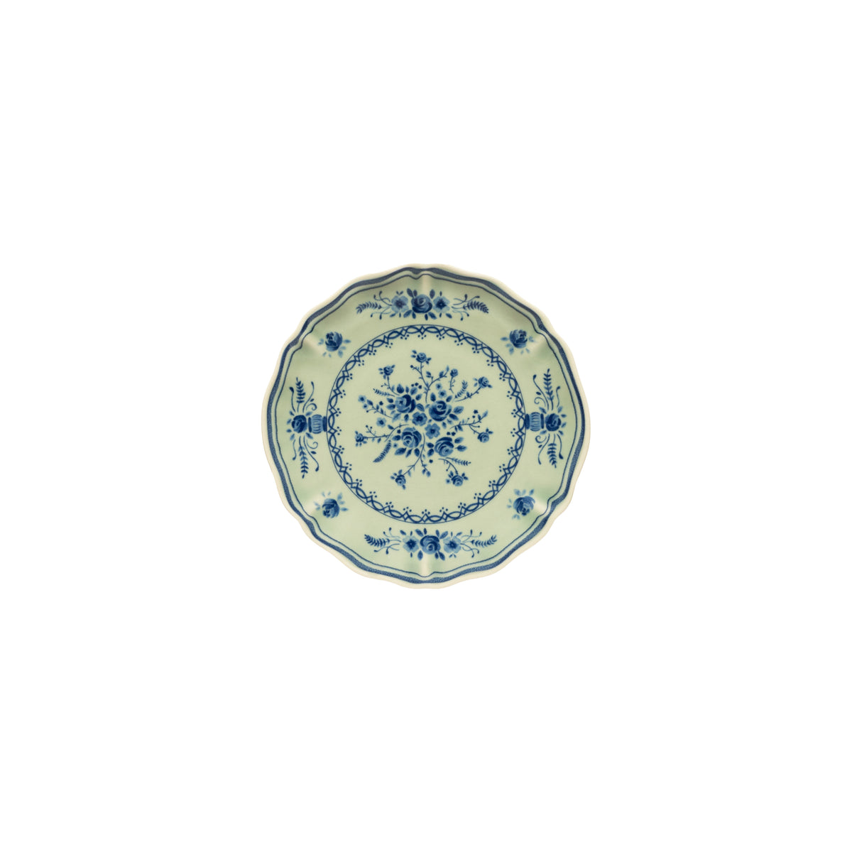 Vila 6-5/8" Appetizer Plate, Olive-Blue
