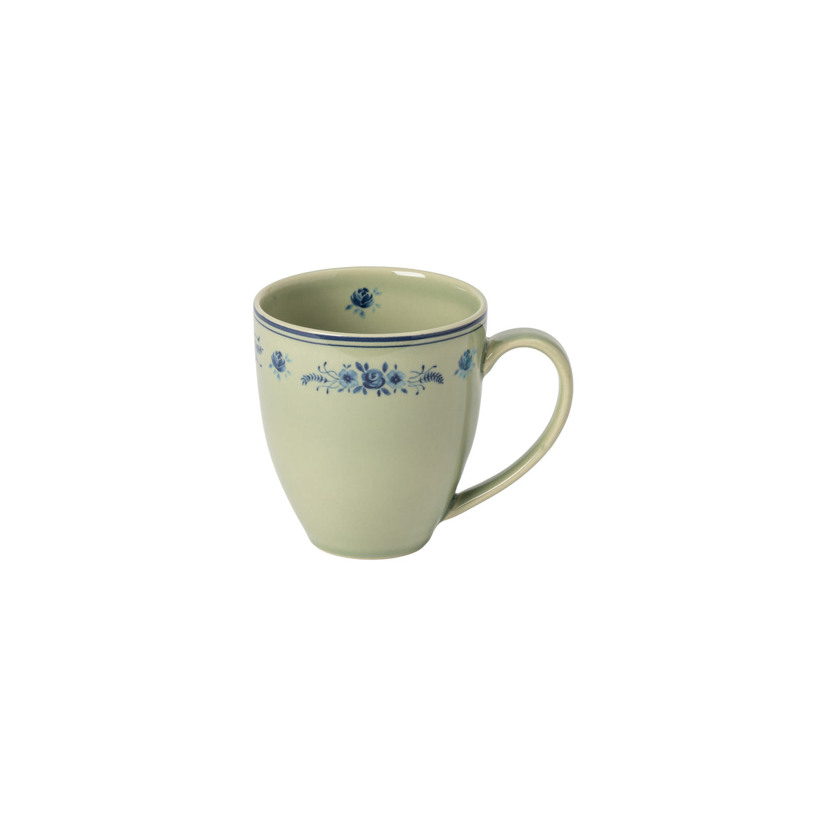 Vila 13-7/8 oz Mug, Olive-Blue
