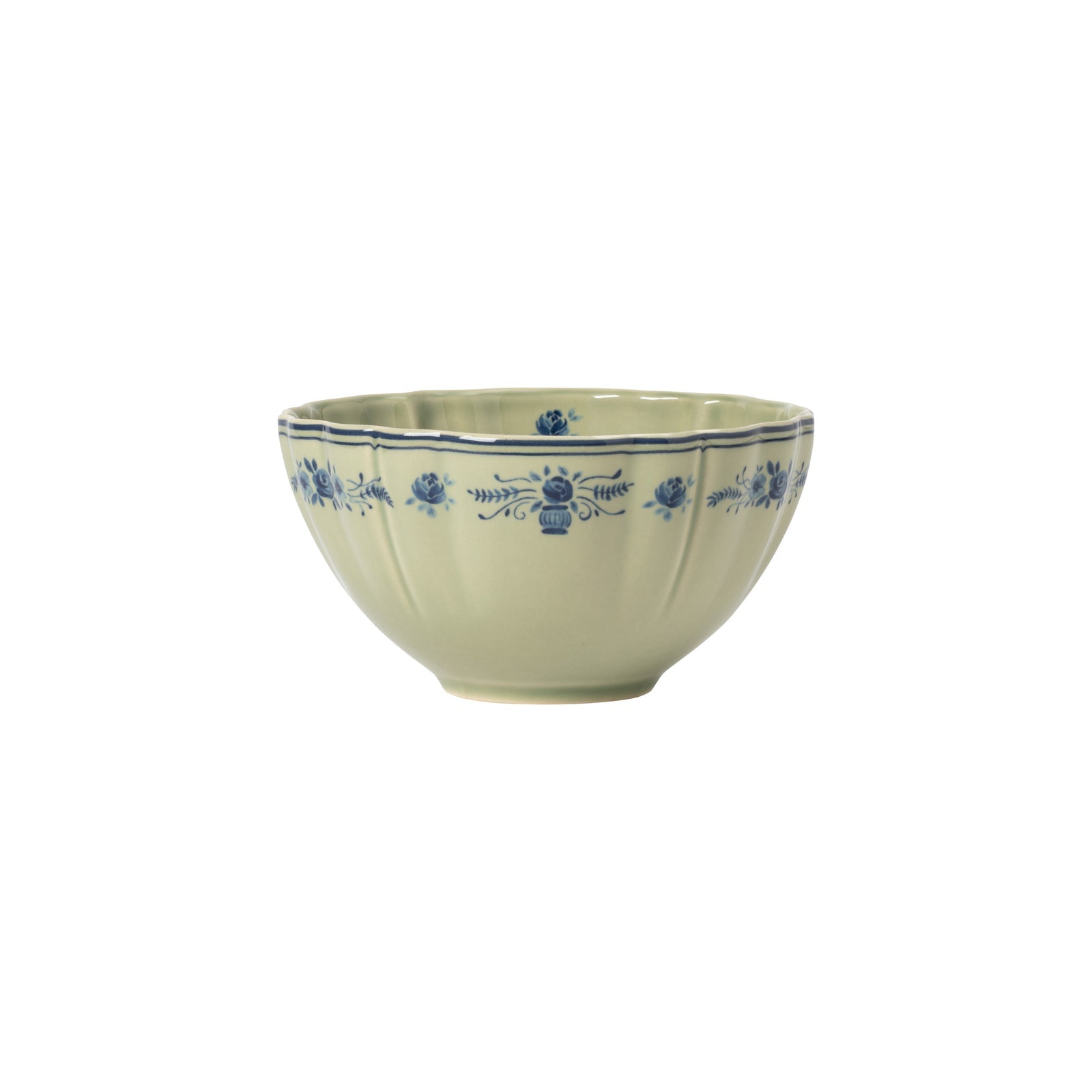 Vila 26 oz Soup/Cereal Bowl, Olive-Blue