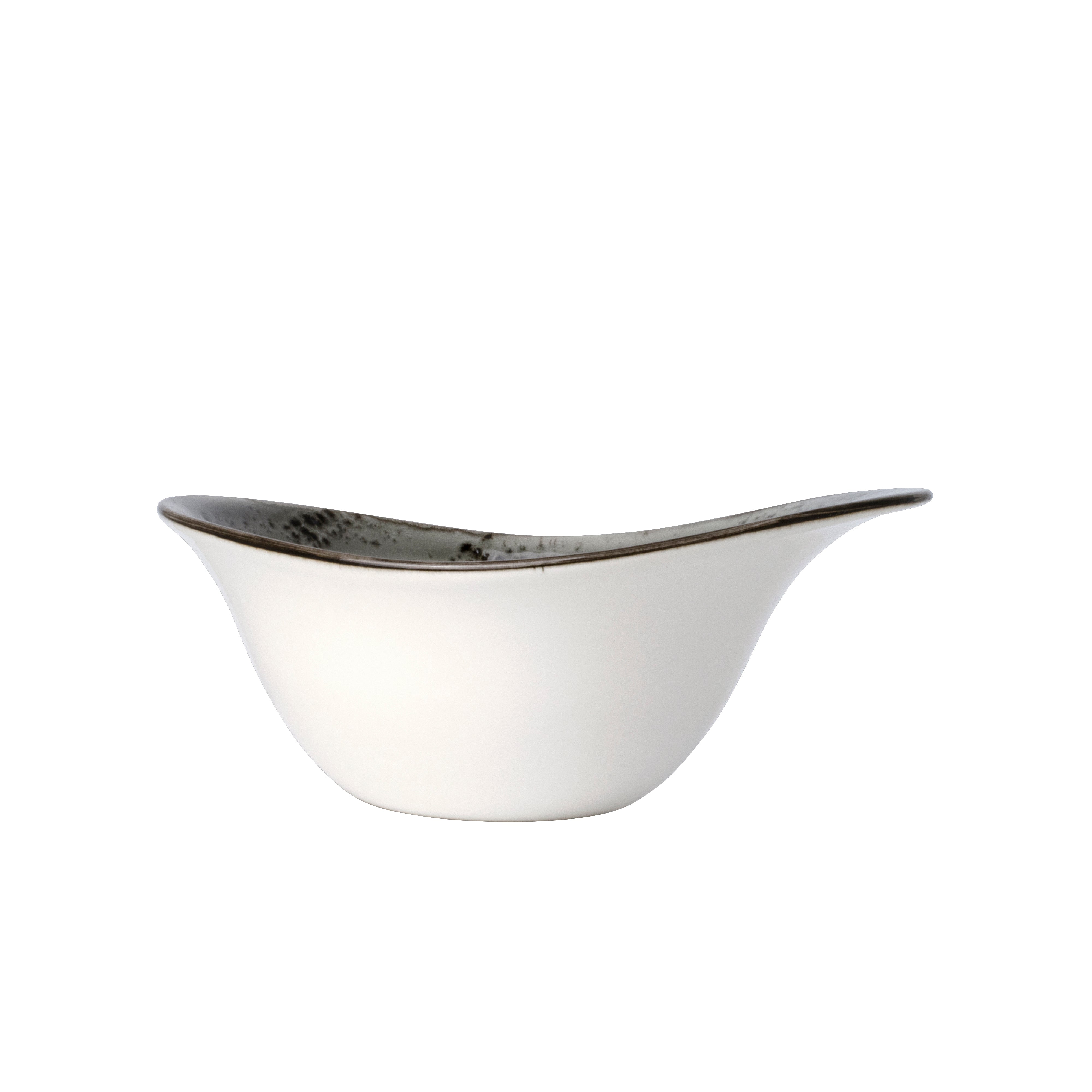 Bowl L 7.0" W 5.5" (14.5 Oz) Urban Smoke