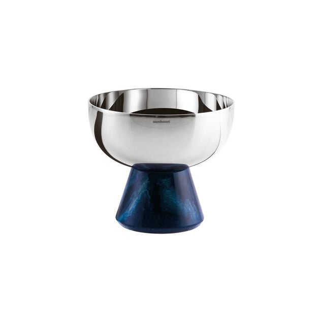 Madame Stainless Steel/Blue Footed Cup