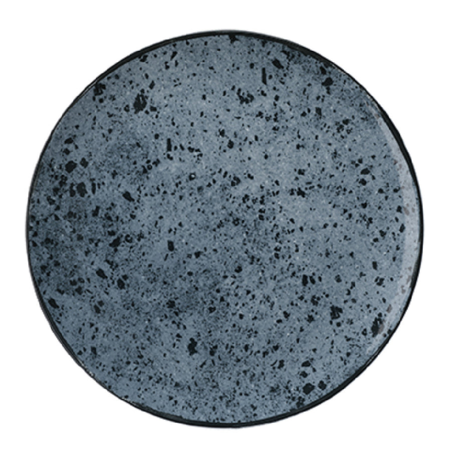 Shabby Chic Coupe Plate, 7-7/8", Blue Stone