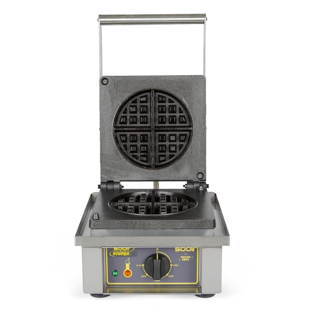 Roller Grill 7-Inch Round Single Waffle Baker, 208-240V