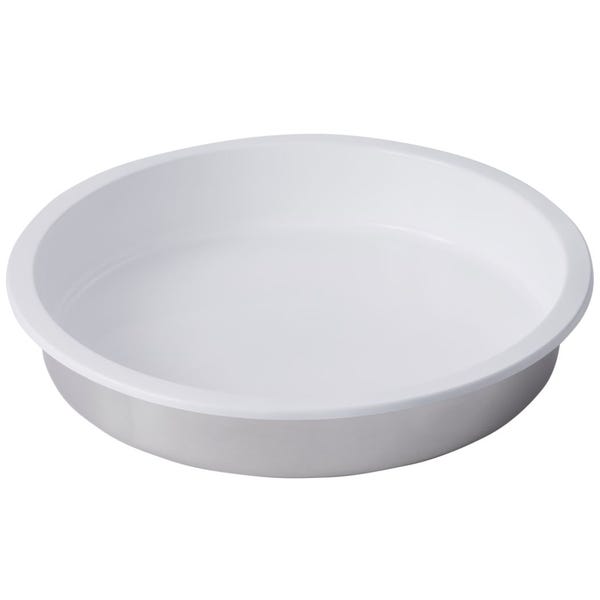 White Coated Insert 6 Qt. for Reflection & Radiance Induction Round Servers