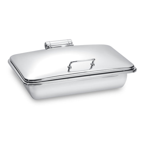 Park Avenue 8 Quart Rectangular Chafing Dish w/ Hinged Lid, XYLO Bronze Finish
