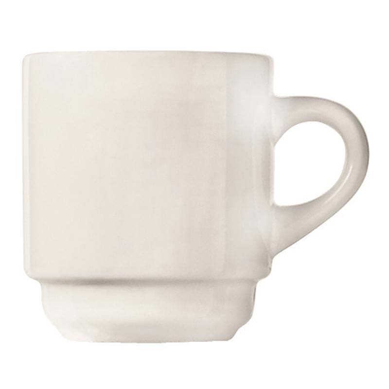Porcelana 2-1/2 oz. Espresso Cup, Bright White