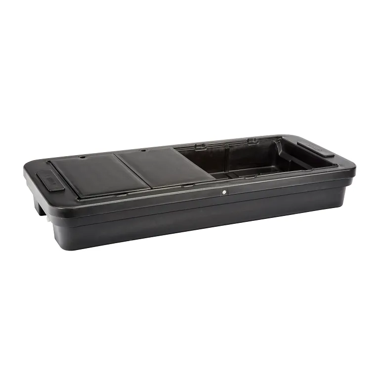 Versa Tabletop Food Bar Basin 63-1/2" Black 4-Pan