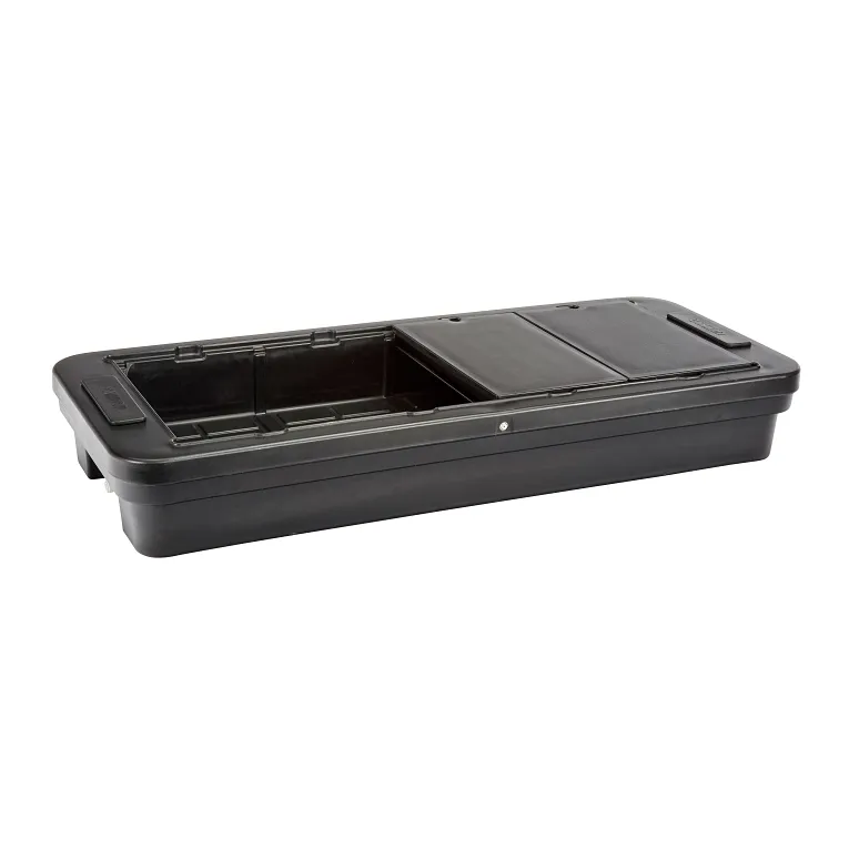 Versa Tabletop Food Bar Basin 63-1/2" Black 4-Pan