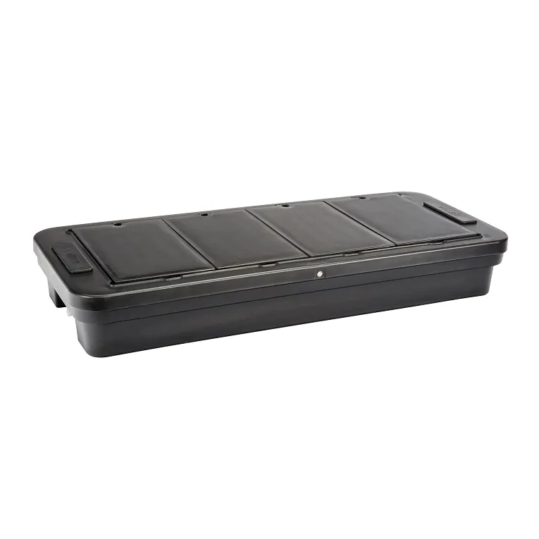 Versa Tabletop Food Bar Basin 63-1/2" Black 4-Pan