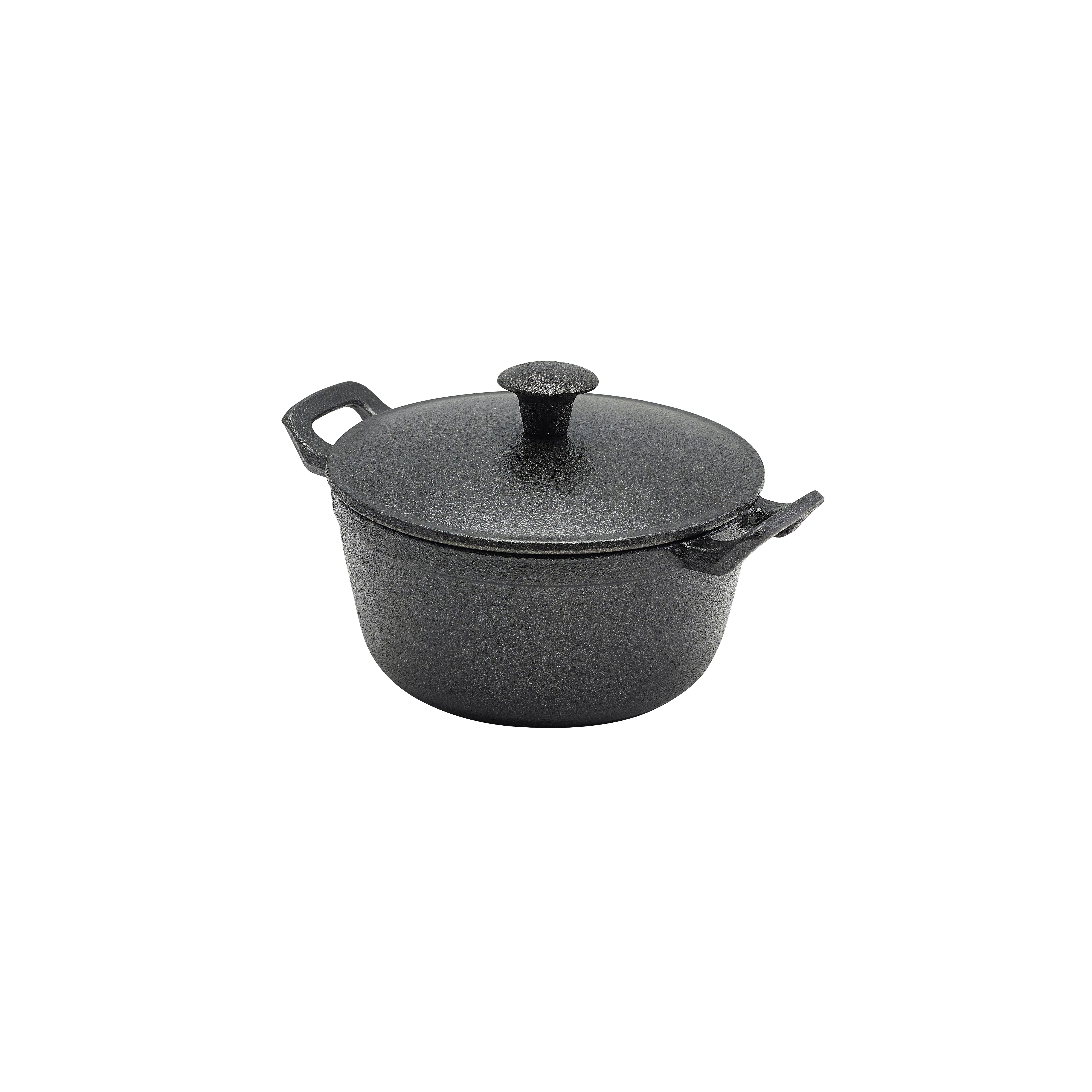 Casserole Dish With Lid Cast Iron L 7.25" W 5.375" (22.0 Oz) Gw Cast Iron