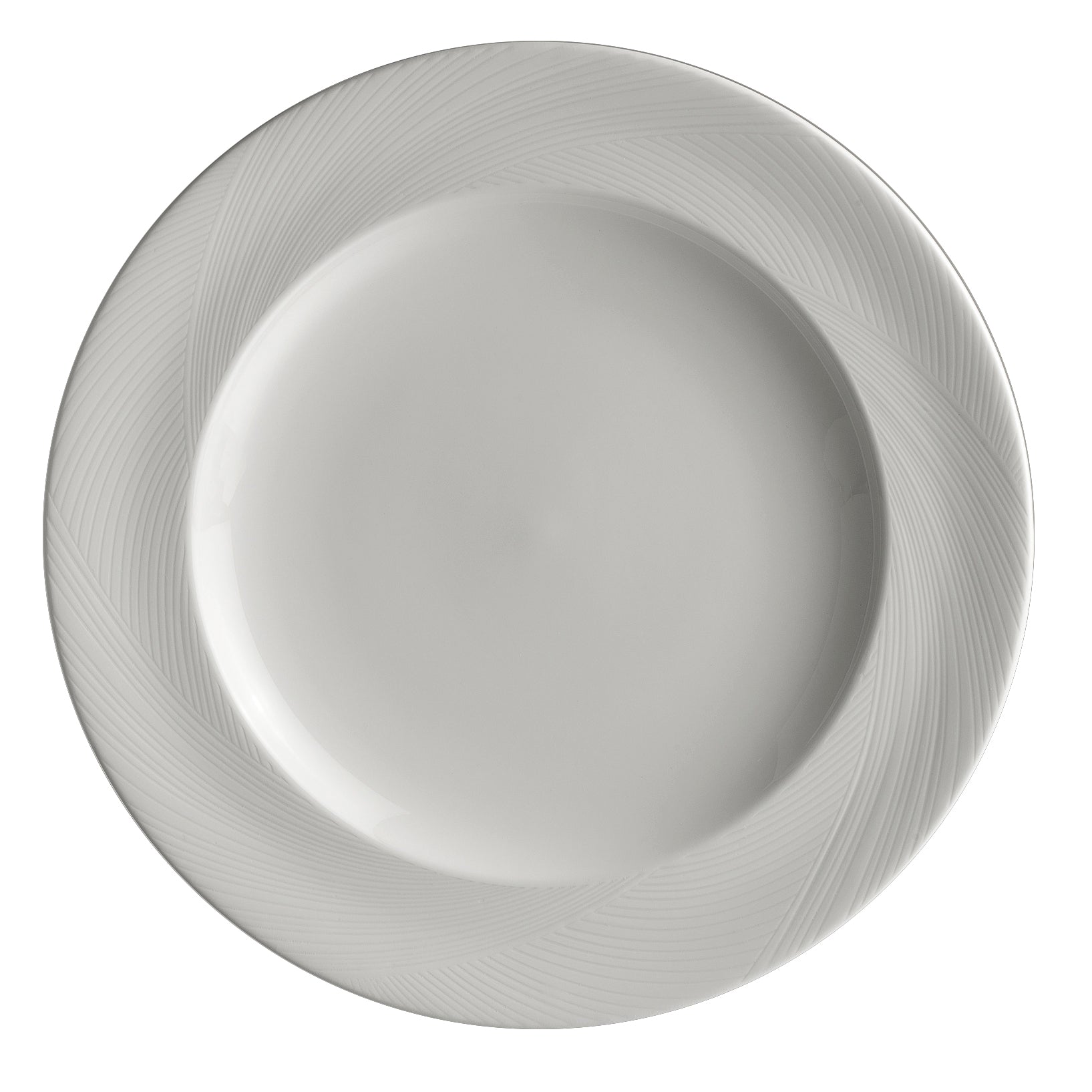 Rim Plate 6.5" Dia. Foliobone Kord
