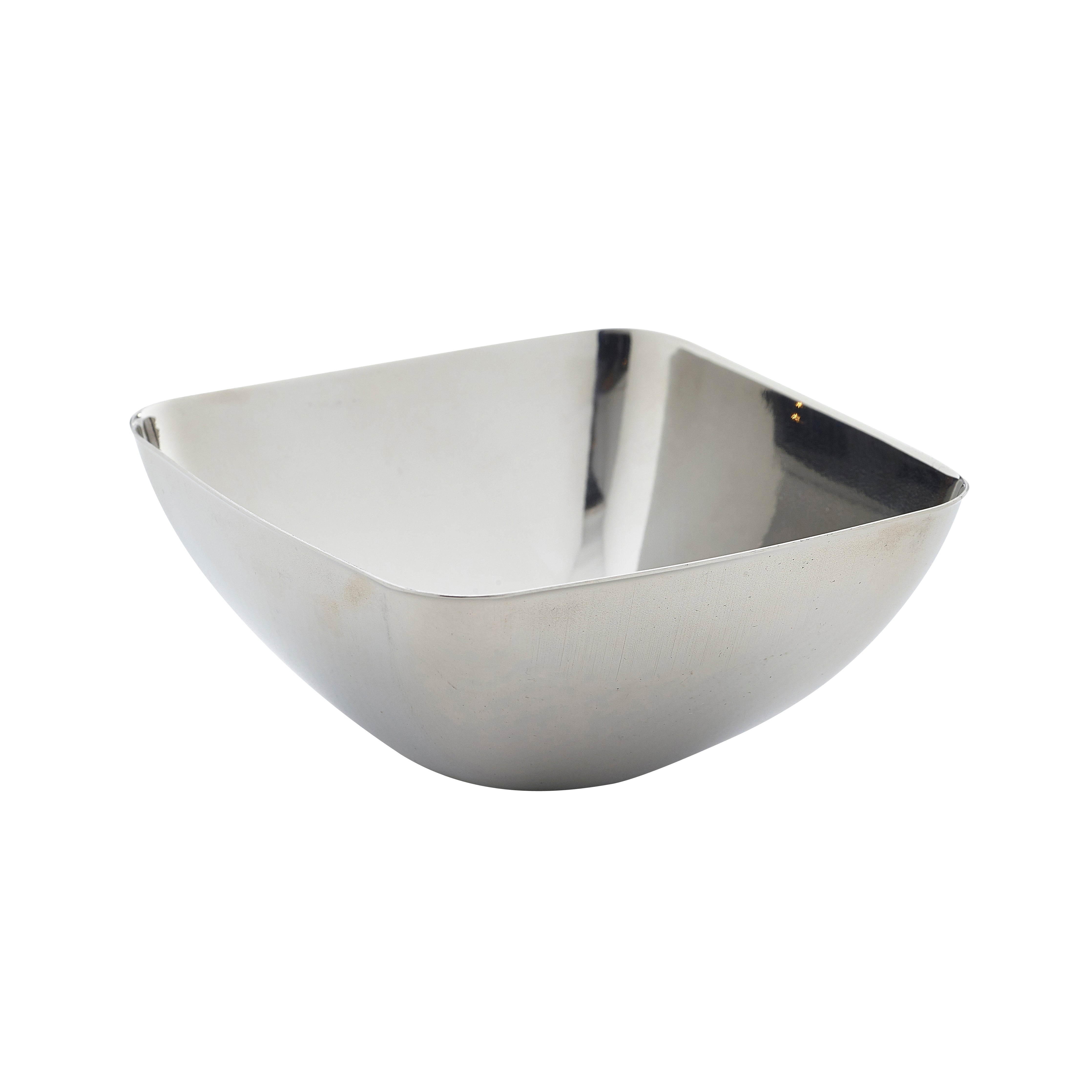 Square Snack Bowl L 3.5" W 3.5" (6.0 Oz) Gw Ss