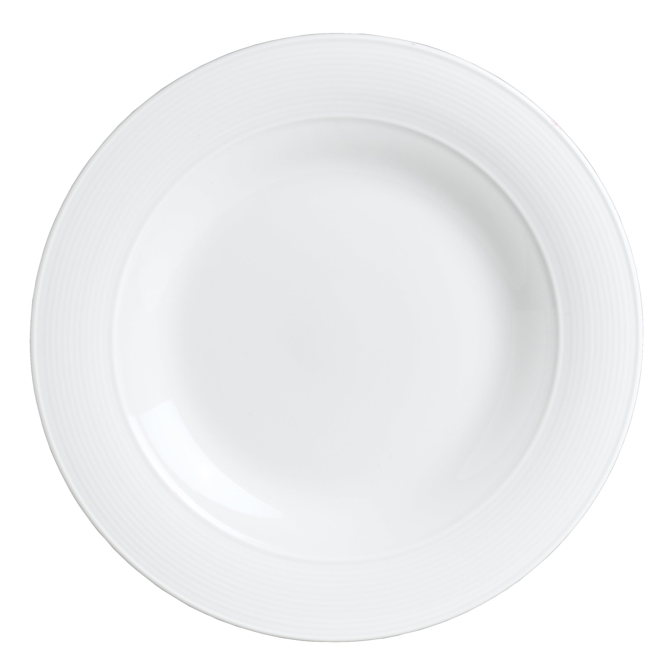 Flat Rim Plate 6.75" Dia. Aura
