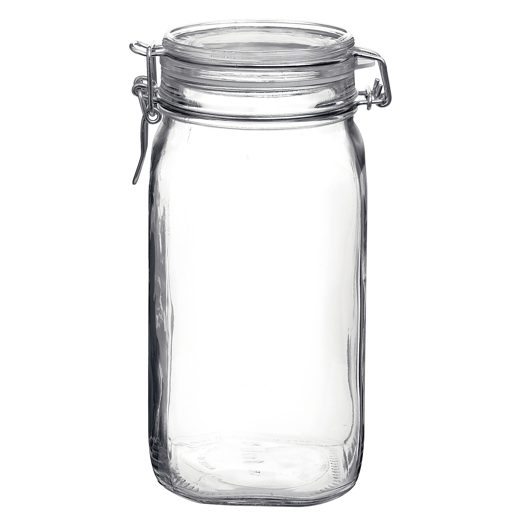 Fido Jar 4.25" Dia. (1.75 Qt) Fido Clear