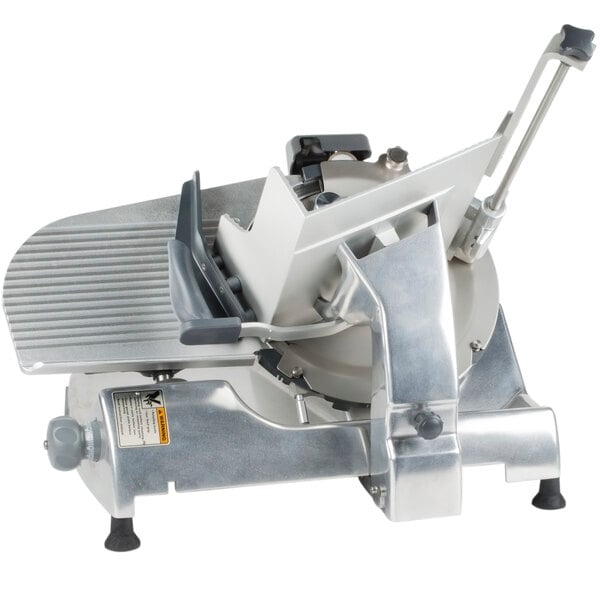 13" Heavy Duty Manual Meat Slicer with Removable Knife - 1/2 hp