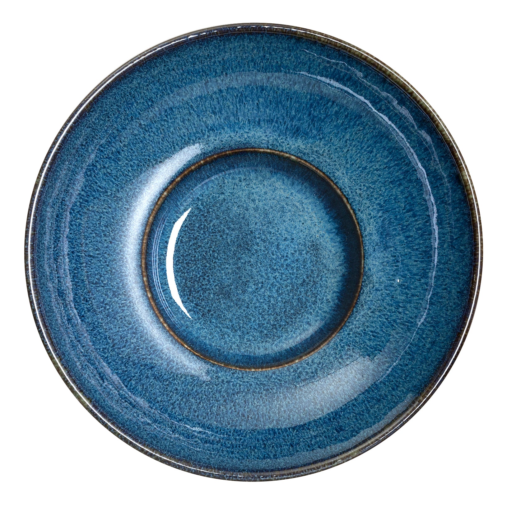 Bowl Coupe Rimmed 6.5" Dia. (1.25 Oz) Wabi Sabi Indig