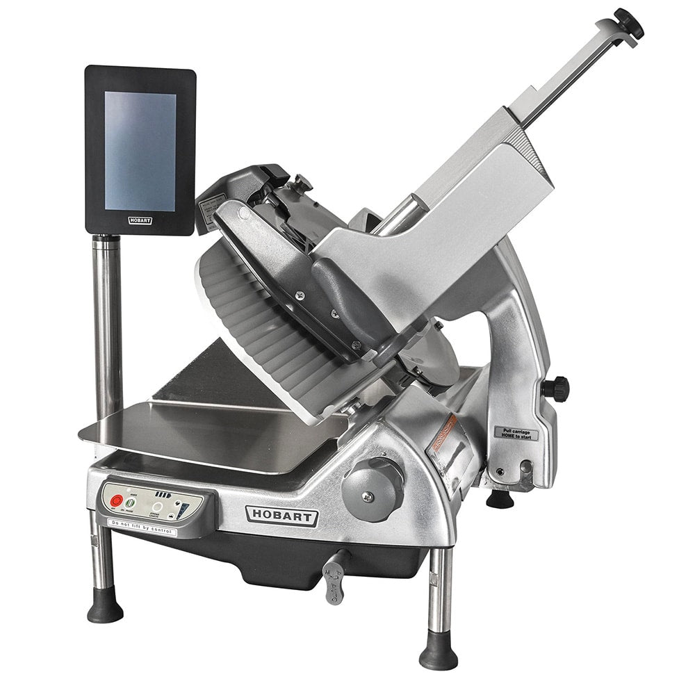 13" Heavy Duty Automatic Meat Slicer with 10 lb Portion Scale, Removable Knife - 1/2 hp - 120V/5.6A