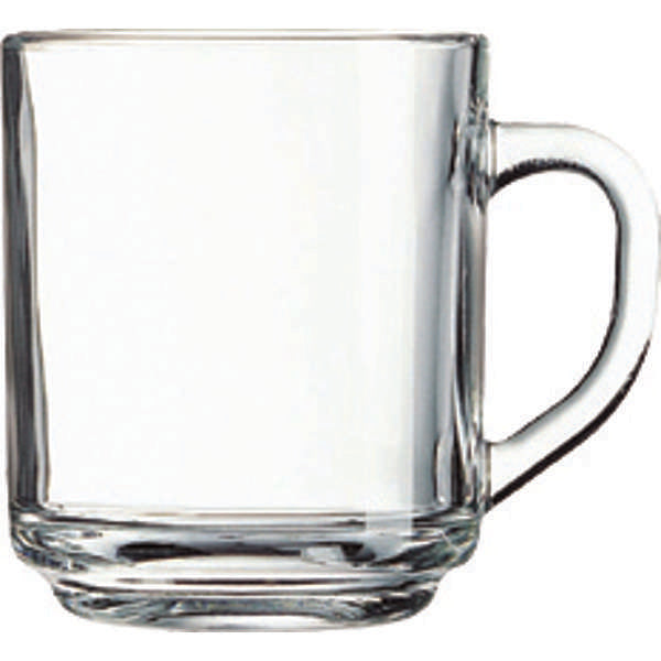 Coffee & Tea 8.5 oz. Glass Mug