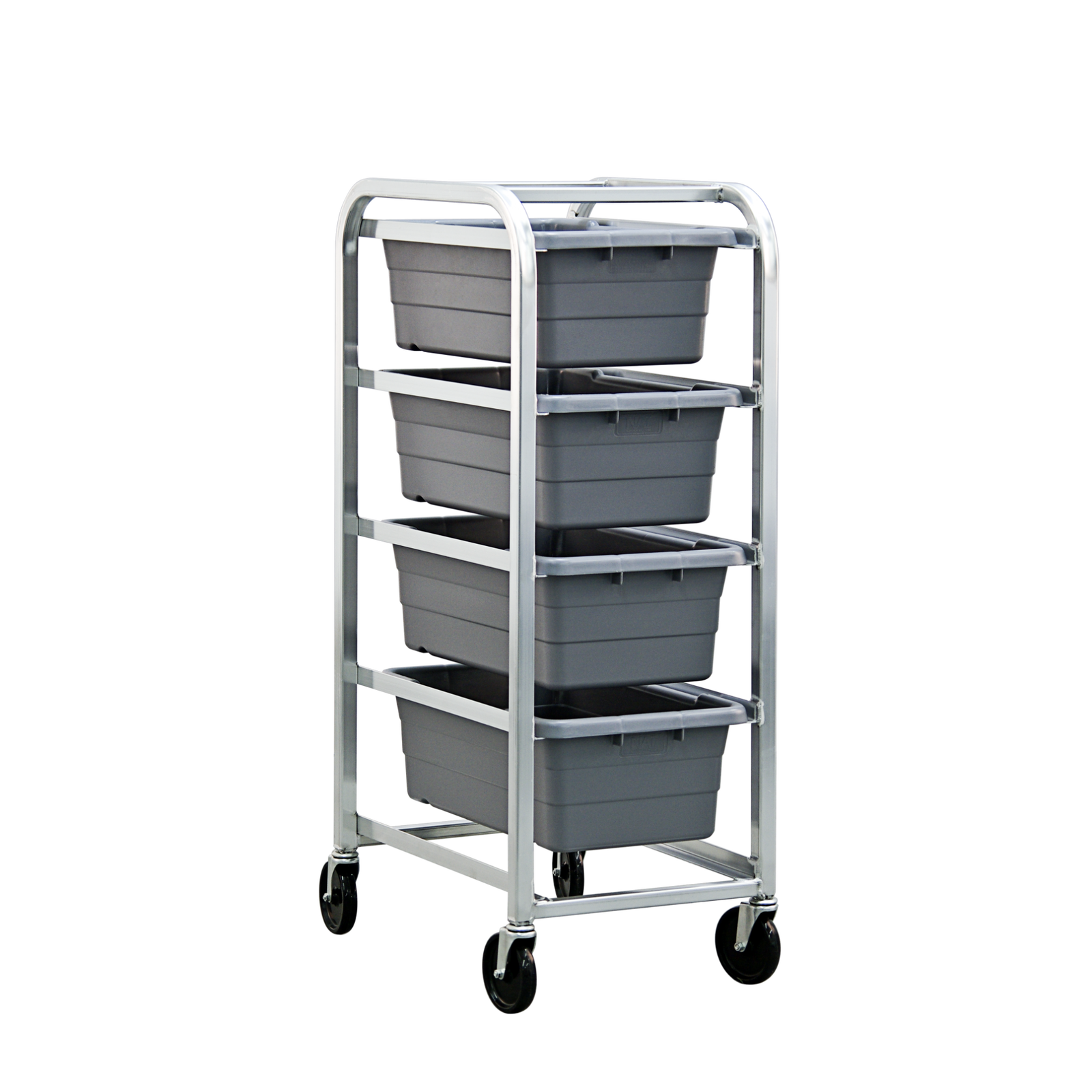 Open Frame 4-Lug Dolly 51"H - Vertical Storage