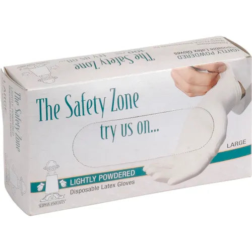 Large Powdered Latex Gloves, 5 mil, 100/Box, 10 Boxes/Case
