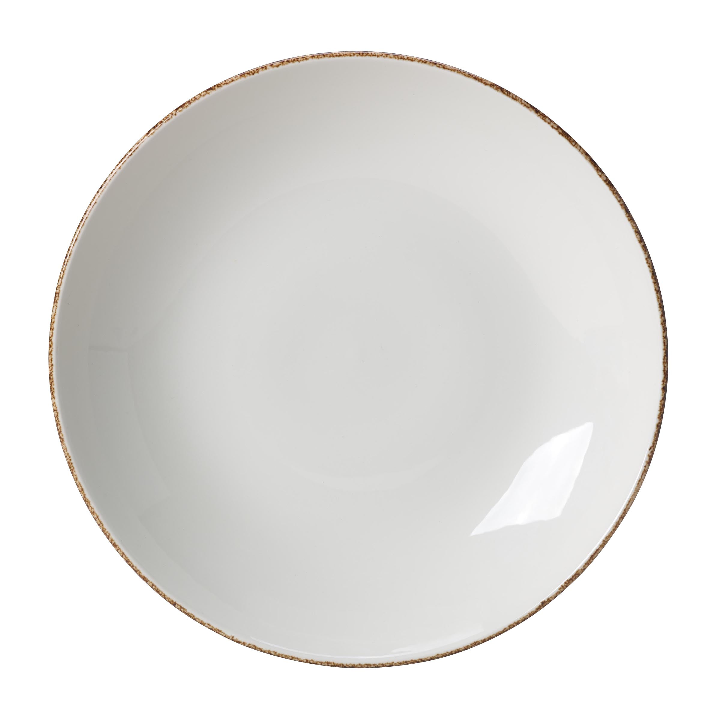 Taste Coupe Bowl 8.5" Dia. (27.0 Oz) Brown Dapple