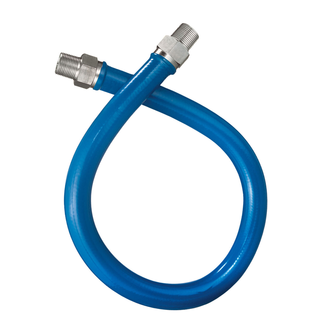 3/4"D Blue Hose™ Moveable Gas Connector Hose 48"L, Stainless Steel Braid, 225,000 BTU/hr