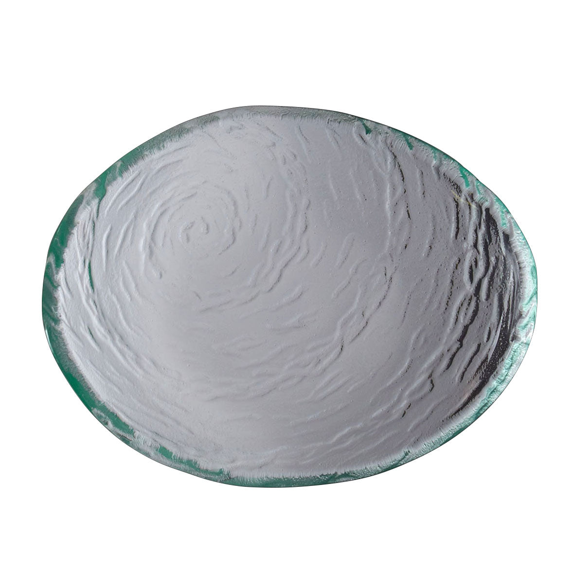 Oval Bowl L 7.625" W 5.75" (4.0 Oz) Scape Clear