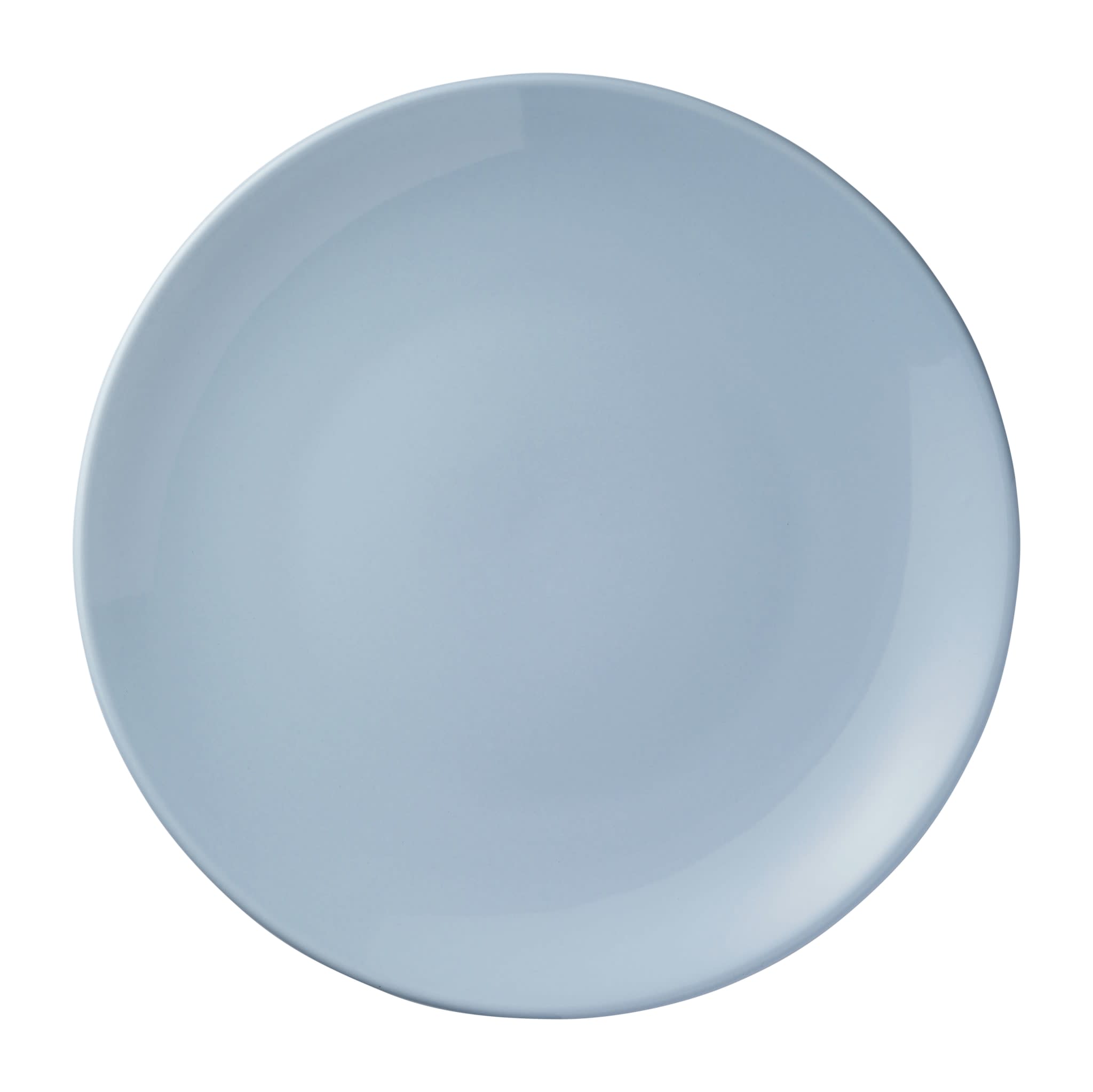 Porcelana 8.25" Round Plate , Mist