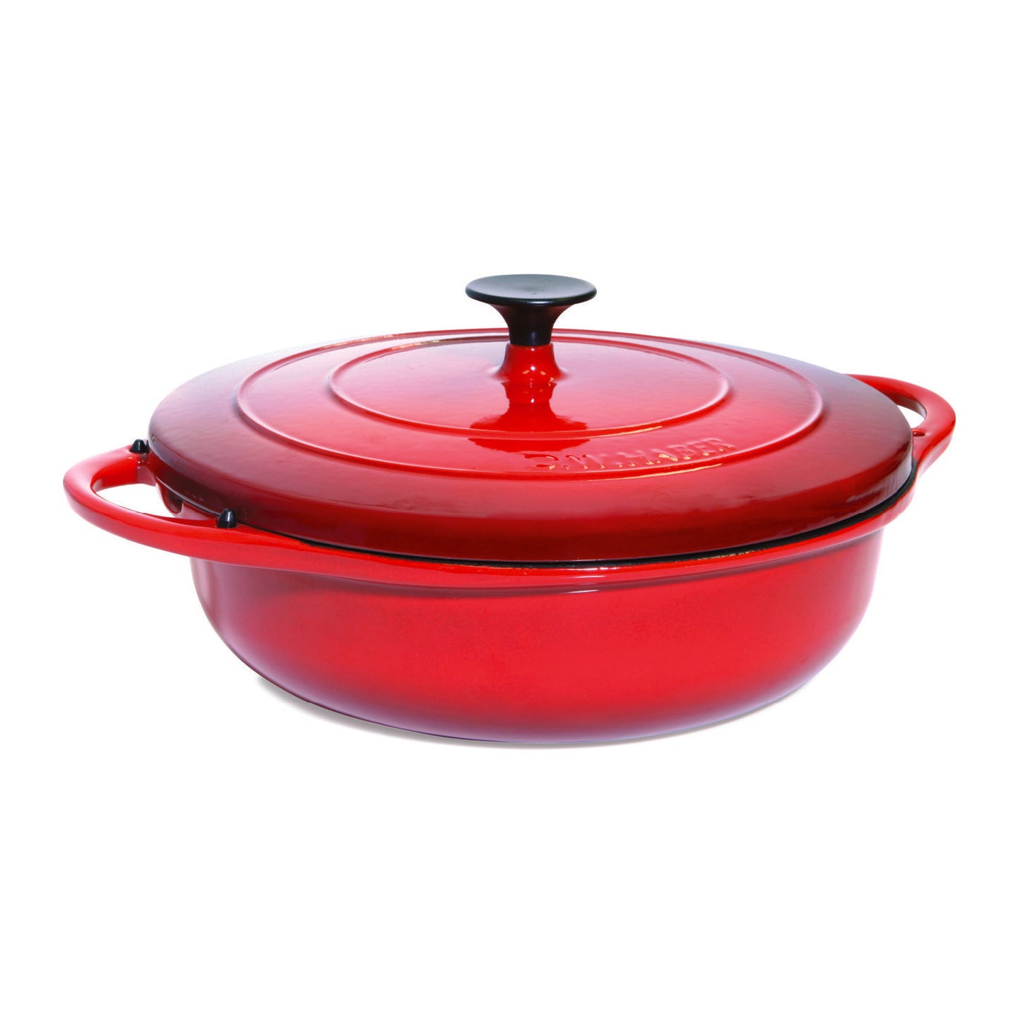 Cast Iron Dutch Oven L 16.0" W 12.0" (4.0 Qt) Cast Iron Chafe