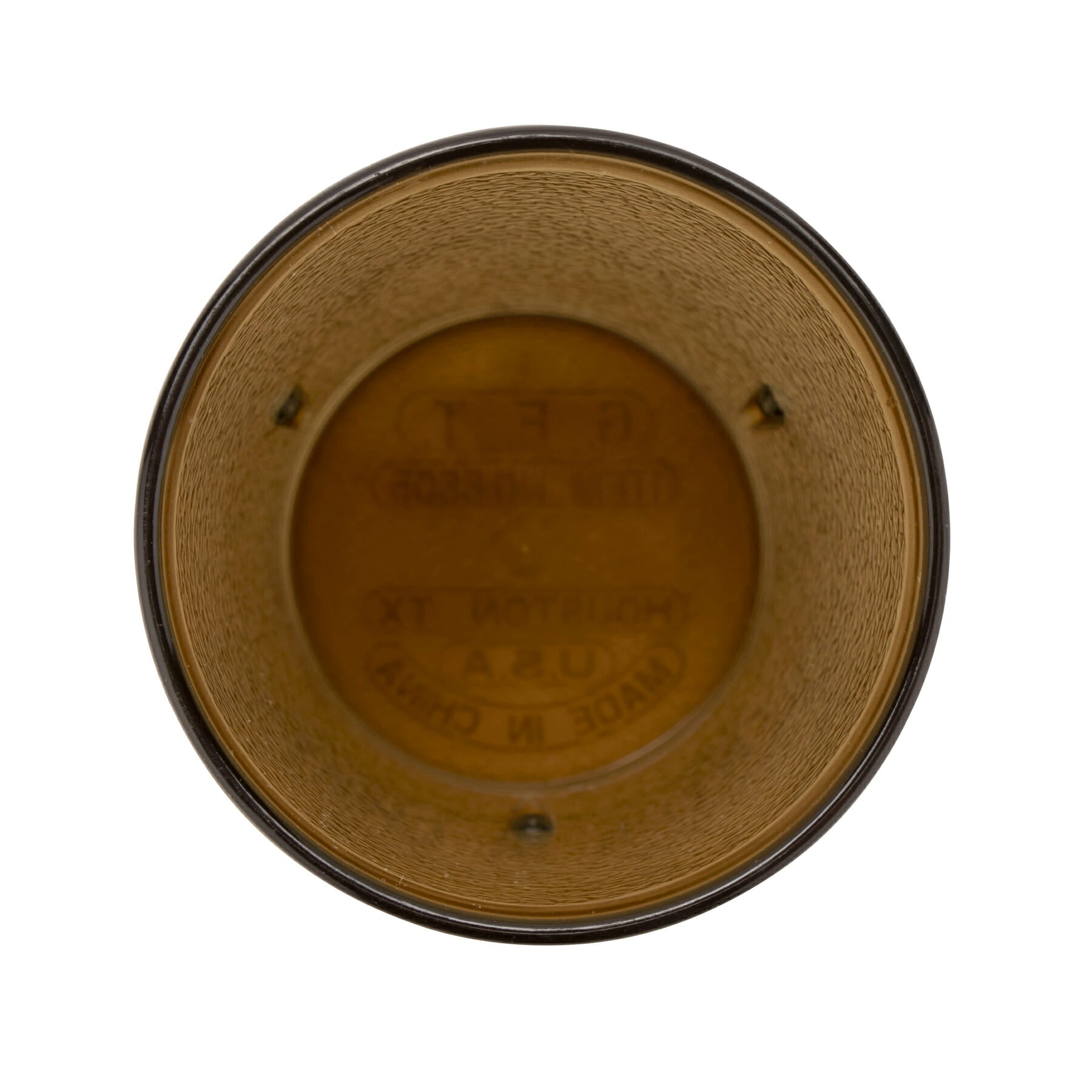 5 oz. Stackable Textured Plastic Tumbler, Amber