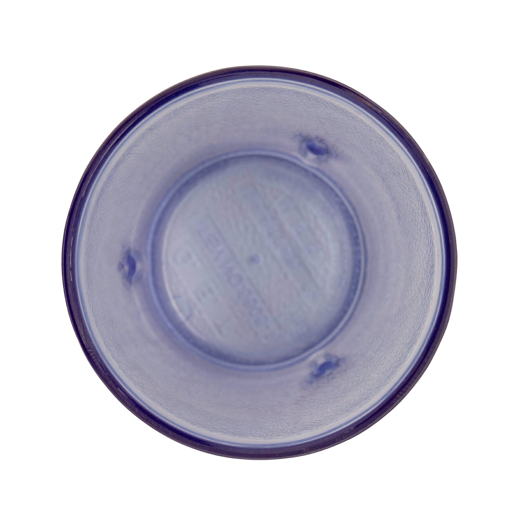5 oz. Stackable Textured Plastic Tumbler, Blue