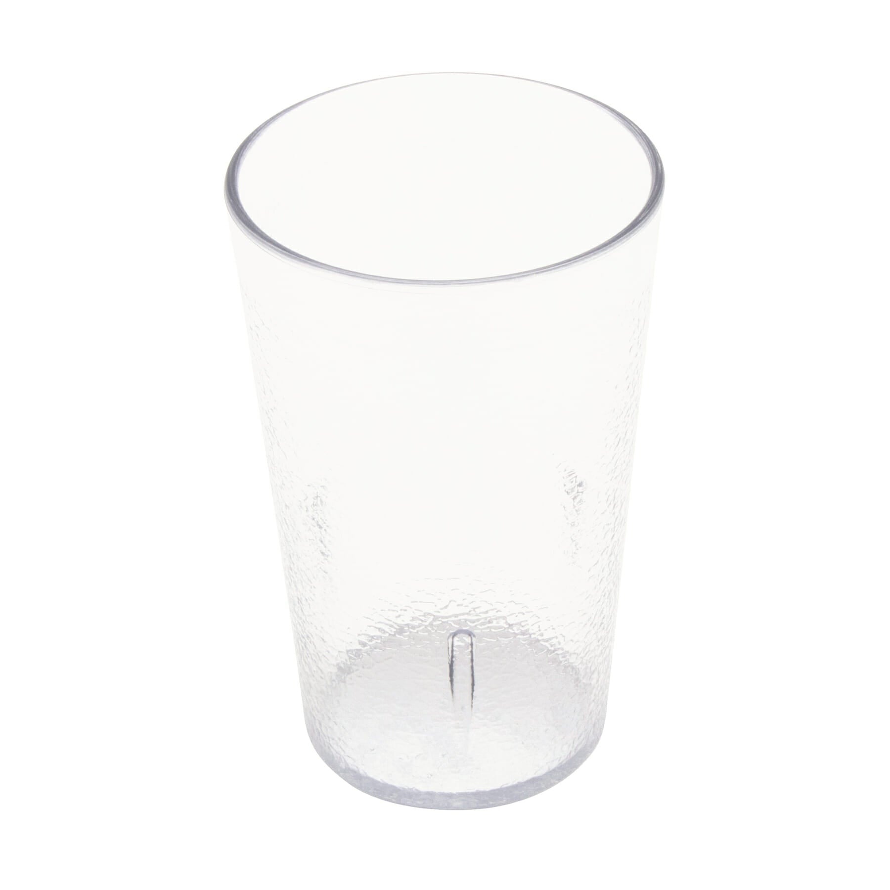 5 oz. Stackable Textured Plastic Tumbler, Clear
