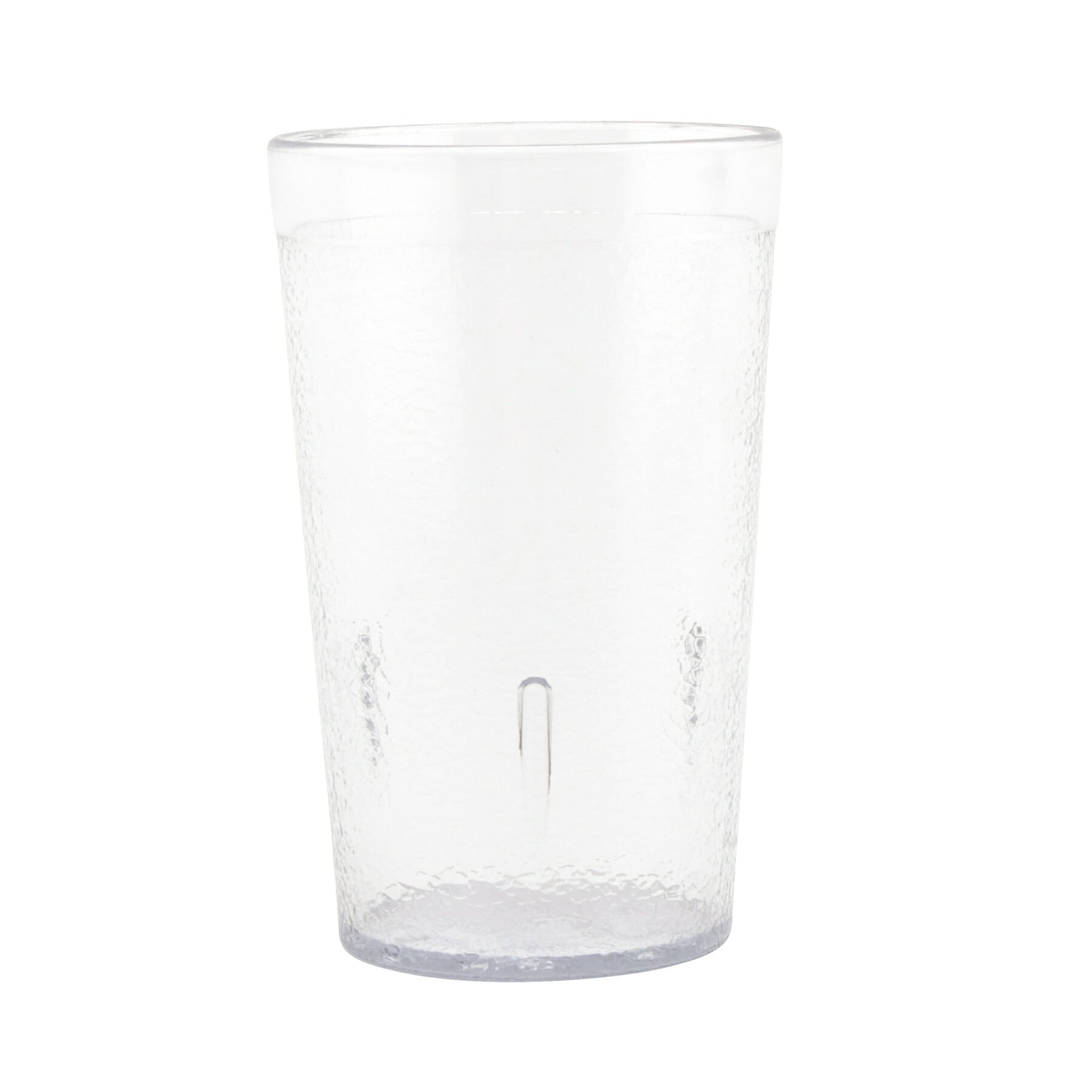 5 oz. Stackable Textured Plastic Tumbler, Clear