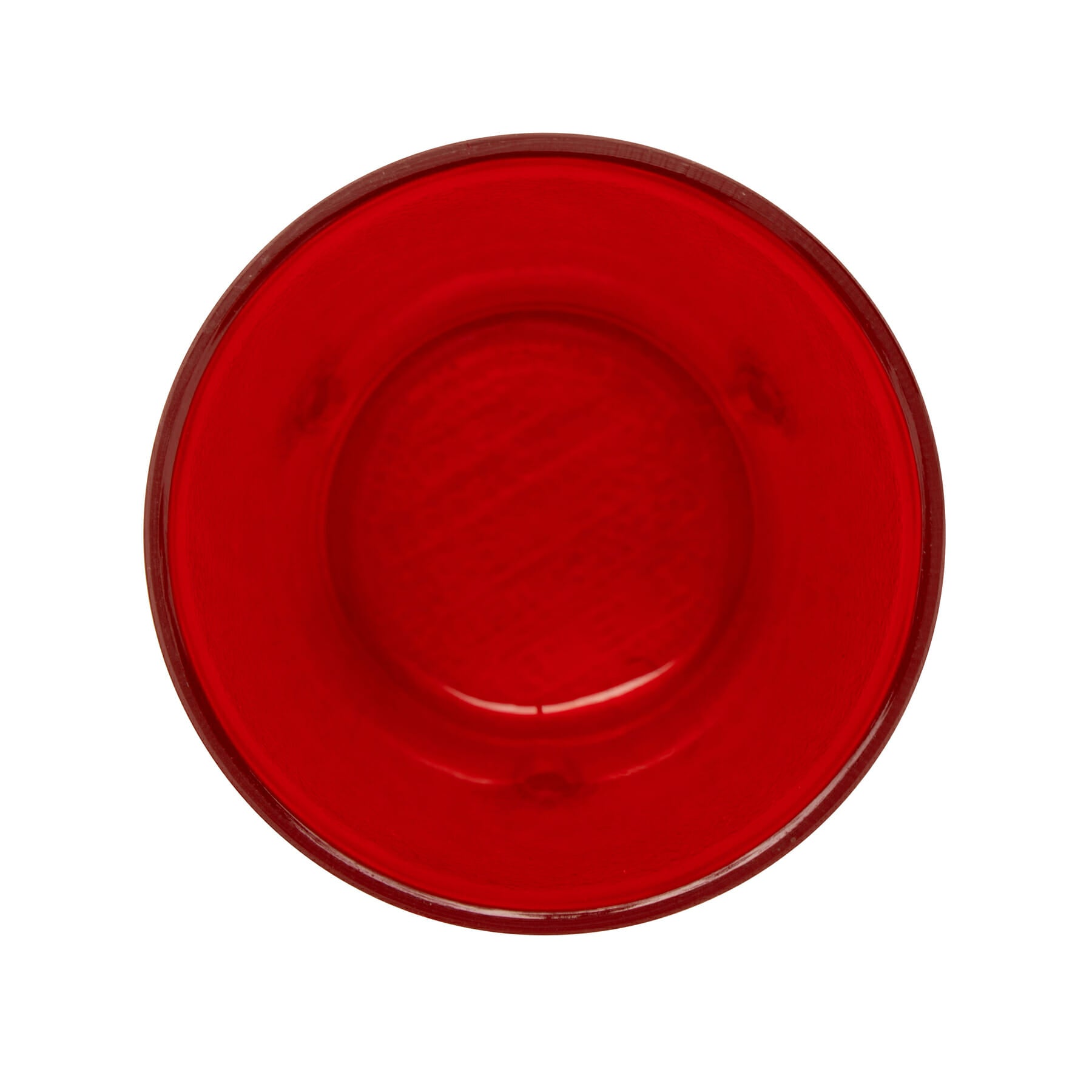 5 oz. Stackable Textured Plastic Tumbler, Red