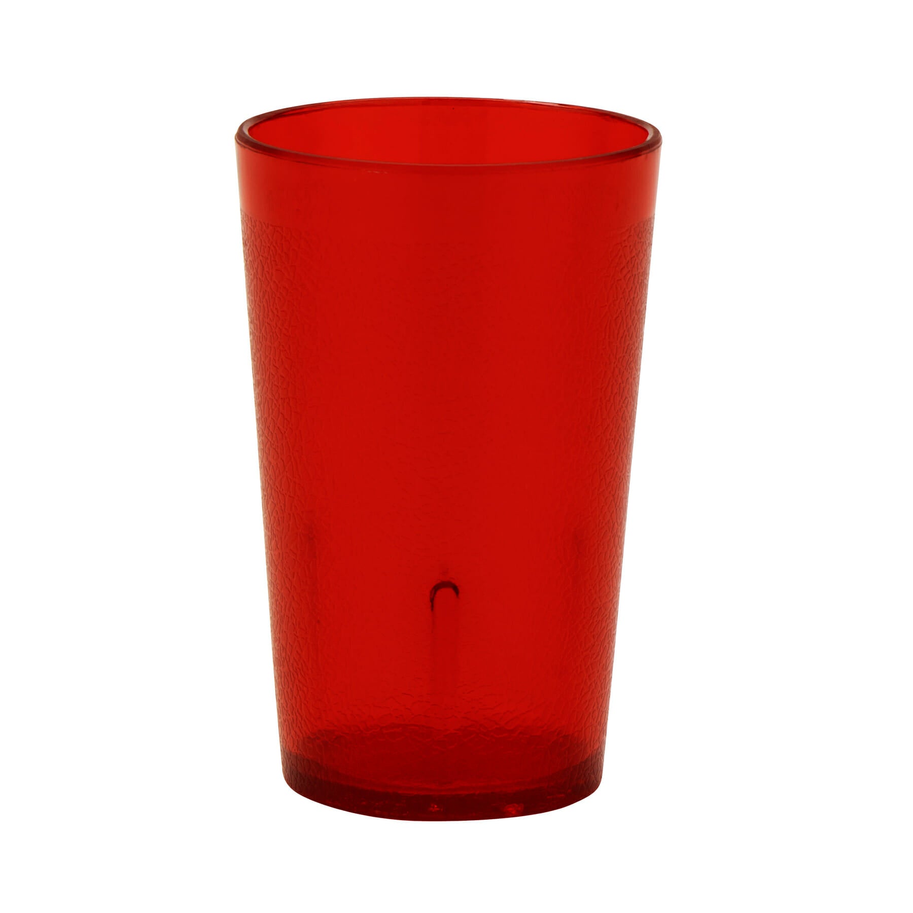 5 oz. Stackable Textured Plastic Tumbler, Red