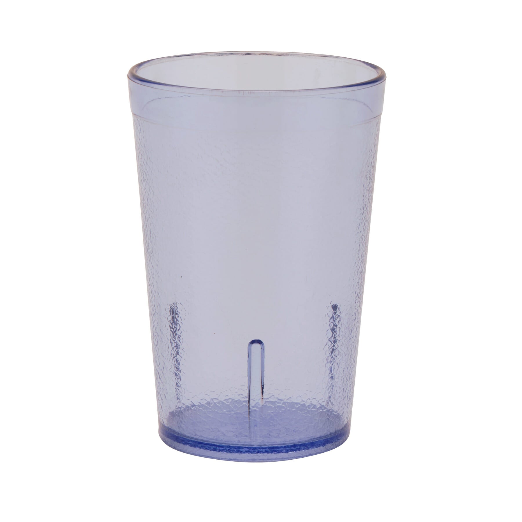 8 oz. Stackable Textured Plastic Tumbler, Blue