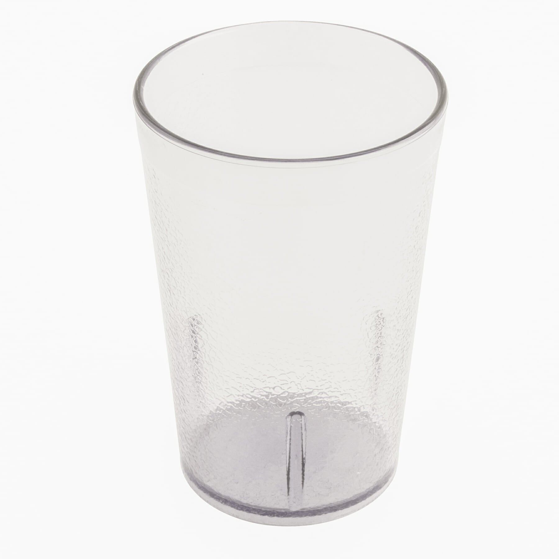 10 oz. Textured Plastic Tumbler, Clear