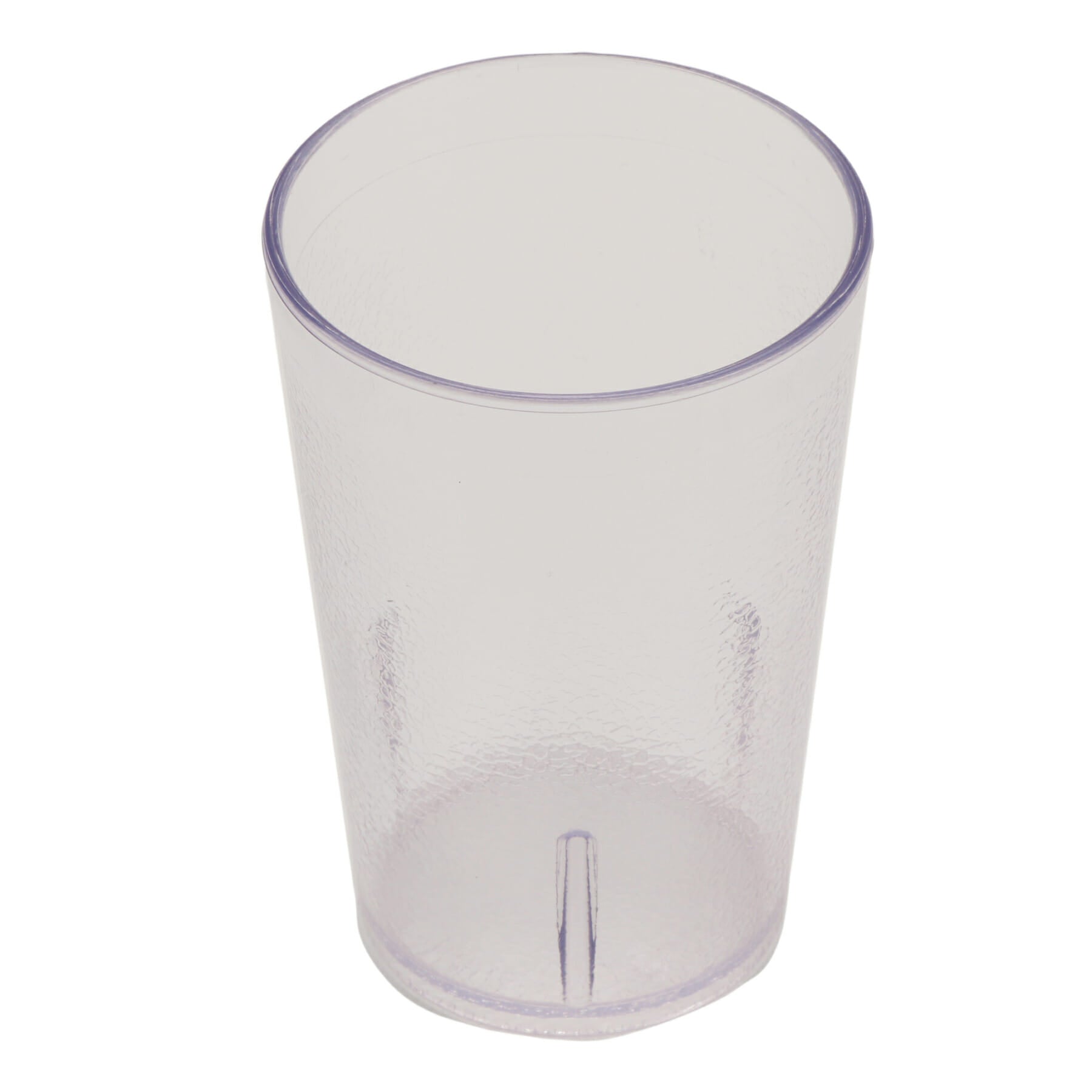 10 oz. Textured Plastic Tumbler, Clear
