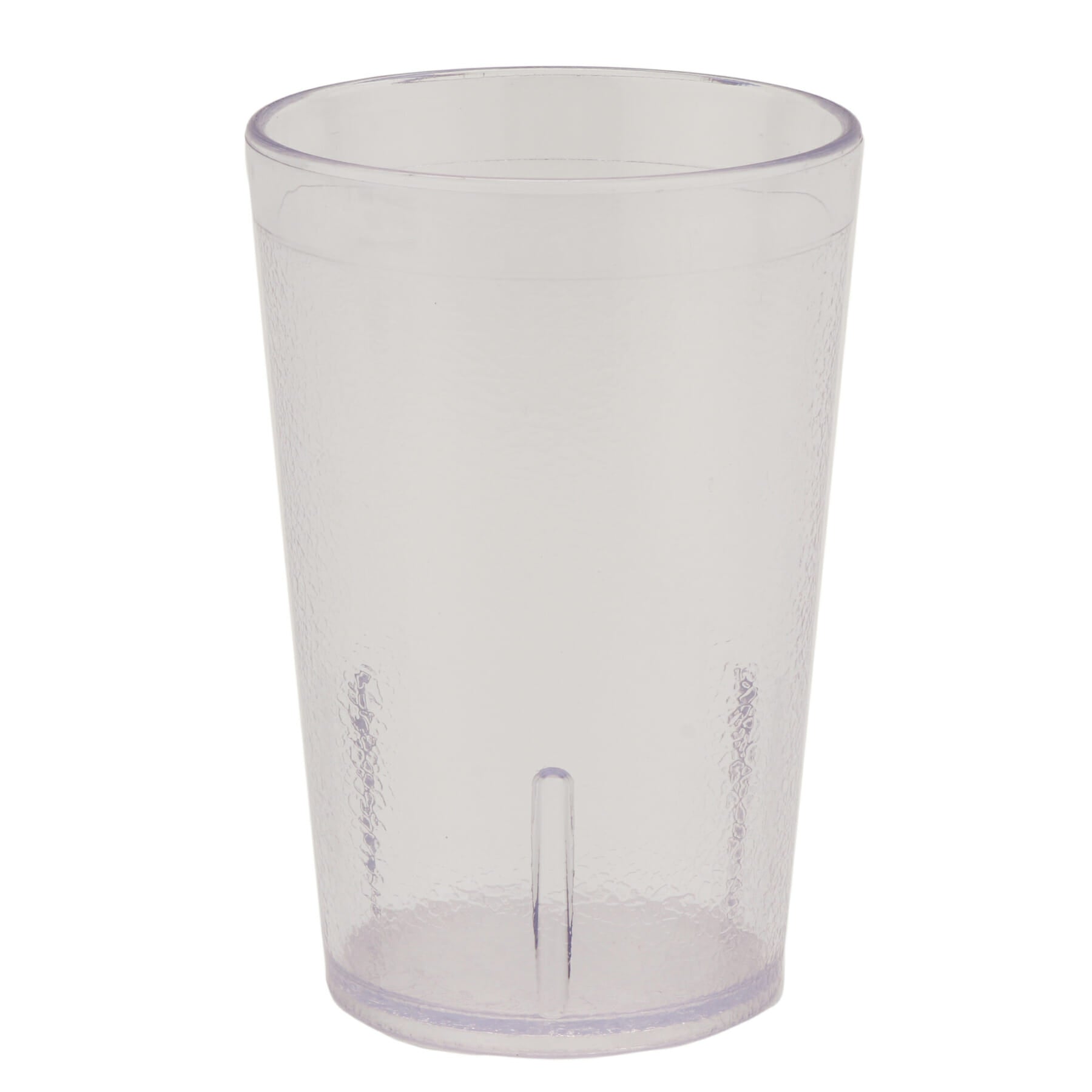 10 oz. Textured Plastic Tumbler, Clear